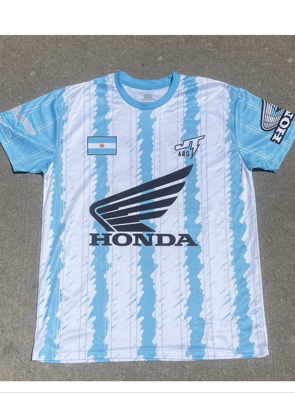 OFFICIAL LICENSED HONDA WORLD CUP ARGENTINA RACING JERSEY Sz. XL